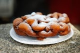 funnel cake at Lakeside Amusement Park in Denver, Colorado