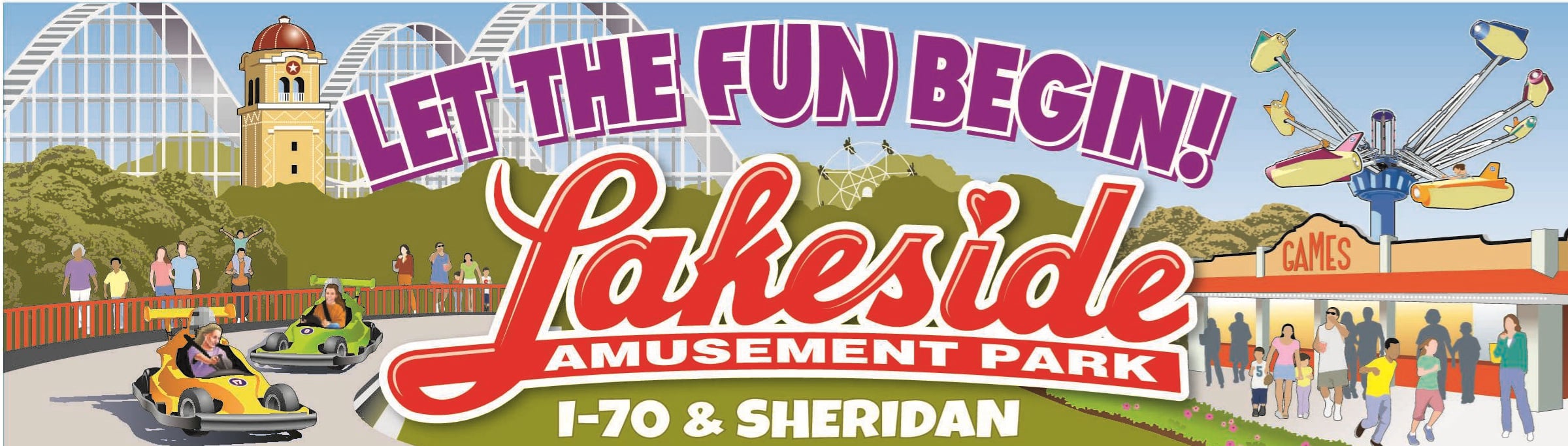 Lakeside Amusement Park in Denver Colorado